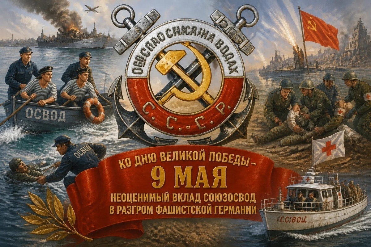 Ко дню Великой Победы – 9 мая: Неоценимый вклад СоюзОСВОД в разгром фашистской Германии.